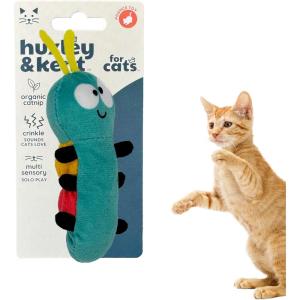 image:imageHuxley amp Kent Plush Cat Toy  Interactive Catnip Toy for Cats amp Kittens  Soft with Crinkle amp Catnip  Fun Indoor Play  Im Sweet LollipopCaterpillar