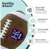 image:imageHuxley amp Kent Funny Dog Toy wSqueaker  Fall Power Plush Squeaky Dog Toys for Small Medium amp Large Dogs  Soft Stuffed Animal for Indoor Play amp Fetch  Puggin Spice Latte SmallHK Football