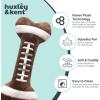 image:imageHuxley amp Kent Funny Dog Toy wSqueaker  Fall Power Plush Squeaky Dog Toys for Small Medium amp Large Dogs  Soft Stuffed Animal for Indoor Play amp Fetch  Puggin Spice Latte SmallFootball Bone