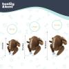 image:imageHuxley amp Kent Funny Dog Toy wSqueaker  Fall Power Plush Squeaky Dog Toys for Small Medium amp Large Dogs  Soft Stuffed Animal for Indoor Play amp Fetch  Puggin Spice Latte SmallTurkey Bowl