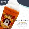 image:imageHuxley amp Kent Funny Dog Toy wSqueaker  Fall Power Plush Squeaky Dog Toys for Small Medium amp Large Dogs  Soft Stuffed Animal for Indoor Play amp Fetch  Puggin Spice Latte SmallPuggin Spice Latte