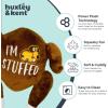 image:imageHuxley amp Kent Funny Dog Toy wSqueaker  Fall Power Plush Squeaky Dog Toys for Small Medium amp Large Dogs  Soft Stuffed Animal for Indoor Play amp Fetch  Puggin Spice Latte SmallIm Stuffed Turkey