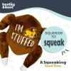 image:imageHuxley amp Kent Funny Dog Toy wSqueaker  Fall Power Plush Squeaky Dog Toys for Small Medium amp Large Dogs  Soft Stuffed Animal for Indoor Play amp Fetch  Puggin Spice Latte SmallIm Stuffed Turkey