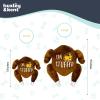 image:imageHuxley amp Kent Funny Dog Toy wSqueaker  Fall Power Plush Squeaky Dog Toys for Small Medium amp Large Dogs  Soft Stuffed Animal for Indoor Play amp Fetch  Puggin Spice Latte SmallIm Stuffed Turkey