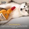 image:imageHuxley amp Kent Funny Dog Toy wSqueaker  Power Plush Squeaky Dog Toys for Small Medium amp Large Dogs  Soft Stuffed Animal for Indoor Play amp Fetch  Pups Blue Ribbon SmallLarge