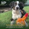 image:imageHuxley amp Kent Funny Dog Toy wSqueaker  Power Plush Squeaky Dog Toys for Small Medium amp Large Dogs  Soft Stuffed Animal for Indoor Play amp Fetch  Pups Blue Ribbon SmallLarge