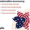 image:imageHuxley amp Kent Pet Pinwheel  4th of July  Spring Collar Accessory for DogsCats  Valentines Day Bow Collar Attachment  Cute Comfortable Accessory  HampK Pinwheel for PetsLiberty