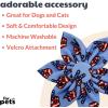 image:imageHuxley amp Kent Pet Pinwheel  4th of July  Spring Collar Accessory for DogsCats  Valentines Day Bow Collar Attachment  Cute Comfortable Accessory  HampK Pinwheel for PetsPatriots for Peace