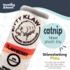 image:imageHuxley amp Kent Plush Cat Toy  Interactive Catnip Toy for Cats amp Kittens  Soft Kitty Toy with Crinkle amp Catnip  Fun Indoor Play Toy  Belly RubbinKitty Klaw Clawberry