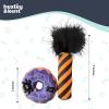 image:imageHuxley amp Kent Plush Cat Toy  Valentines Day Interactive Catnip Toy for Cats amp Kittens  Soft with Crinkle amp Catnip  Fun Indoor Play  First Lick Heart amp Be Mine Coffee 2pkSpiderweb Donut  Black Flame