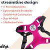 image:imageHuxley amp Kent Scout LoPro Harness  Blue ExtraSmall 48lbs  Easy Control Stepin Mesh Vest Harness for Dogs with Reflective Strips for Safety  HampK Walking Training Harness for DogsRaspberry