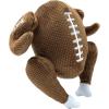 image:imageHuxley amp Kent Funny Dog Toy wSqueaker  Fall Power Plush Squeaky Dog Toys for Small Medium amp Large Dogs  Soft Stuffed Animal for Indoor Play amp Fetch  Puggin Spice Latte SmallTurkey Bowl