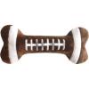 image:imageHuxley amp Kent Funny Dog Toy wSqueaker  Fall Power Plush Squeaky Dog Toys for Small Medium amp Large Dogs  Soft Stuffed Animal for Indoor Play amp Fetch  Puggin Spice Latte SmallFootball Bone
