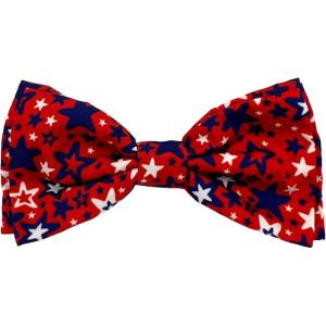 image:imageHuxley amp Kent Bow Tie for Pets  Firecrackers ExtraLarge  4th of July Collar Attachment  Fun Bow Ties for Dogs amp Cats  Cute Comfortable and Durable  HampK Bow TiePatriot Stars