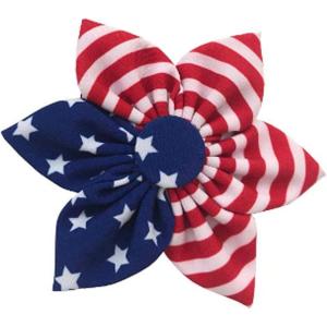 image:imageHuxley amp Kent Pet Pinwheel  4th of July  Spring Collar Accessory for DogsCats  Valentines Day Bow Collar Attachment  Cute Comfortable Accessory  HampK Pinwheel for PetsLiberty