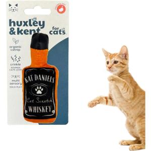 image:imageHuxley amp Kent Plush Cat Toy  Interactive Catnip Toy for Cats amp Kittens  Soft Kitty Toy with Crinkle amp Catnip  Fun Indoor Play Toy  Belly RubbinKat Daniels Whiskey