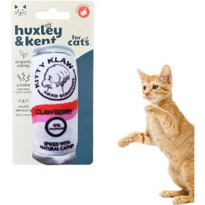image:imageHuxley amp Kent Plush Cat Toy  Interactive Catnip Toy for Cats amp Kittens  Soft Kitty Toy with Crinkle amp Catnip  Fun Indoor Play Toy  Belly RubbinKitty Klaw Clawberry