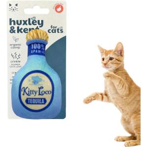 image:imageHuxley amp Kent Plush Cat Toy  Interactive Catnip Toy for Cats amp Kittens  Soft Kitty Toy with Crinkle amp Catnip  Fun Indoor Play Toy  Belly RubbinKitty Loco Tequila