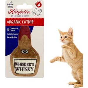 image:imageHuxley amp Kent Plush Cat Toy  Interactive Catnip Toy for Cats amp Kittens  Soft Kitty Toy with Crinkle amp Catnip  Fun Indoor Play Toy  Belly RubbinWhiskers Whiskey