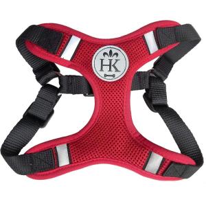 image:imageHuxley amp Kent Scout LoPro Harness  Blue ExtraSmall 48lbs  Easy Control Stepin Mesh Vest Harness for Dogs with Reflective Strips for Safety  HampK Walking Training Harness for DogsRed