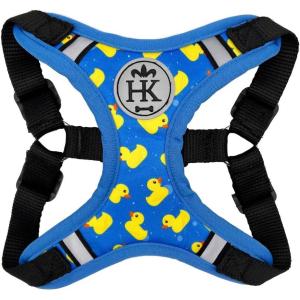 image:imageHuxley amp Kent Scout LoPro Harness  Blue ExtraSmall 48lbs  Easy Control Stepin Mesh Vest Harness for Dogs with Reflective Strips for Safety  HampK Walking Training Harness for DogsLucky Ducky