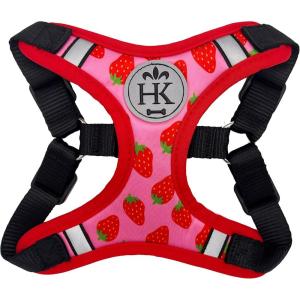 image:imageHuxley amp Kent Scout LoPro Harness  Blue ExtraSmall 48lbs  Easy Control Stepin Mesh Vest Harness for Dogs with Reflective Strips for Safety  HampK Walking Training Harness for DogsStrawberry