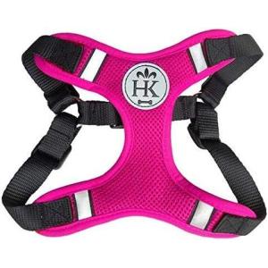 image:imageHuxley amp Kent Scout LoPro Harness  Blue ExtraSmall 48lbs  Easy Control Stepin Mesh Vest Harness for Dogs with Reflective Strips for Safety  HampK Walking Training Harness for DogsRaspberry