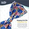 image:imageHuxley amp Kent Bow Tie for Dogs and Cats Happy Barkday SmallHappy Got Me Day