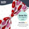 image:imageHuxley amp Kent Bow Tie for Dogs and Cats Happy Barkday SmallKiss Kiss