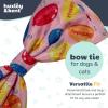 image:imageHuxley amp Kent Bow Tie for Dogs and Cats Happy Barkday SmallParty Time Pink