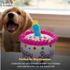 image:imageHuxley amp Kent Funny Dog Toy wSqueaker  Birthday Power Plush Squeaky Dog Toys for Small Medium amp Large Dogs  Soft Stuffed Animal for Indoor Play amp Fetch  Funfetti Cake SmallHappy Barkday Cake