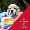 image:imageHuxley amp Kent Funny Dog Toy wSqueaker  Birthday Power Plush Squeaky Dog Toys for Small Medium amp Large Dogs  Soft Stuffed Animal for Indoor Play amp Fetch  Funfetti Cake SmallFunfetti Cake
