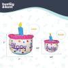 image:imageHuxley amp Kent Funny Dog Toy wSqueaker  Birthday Power Plush Squeaky Dog Toys for Small Medium amp Large Dogs  Soft Stuffed Animal for Indoor Play amp Fetch  Funfetti Cake SmallHappy Barkday Cake