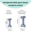 image:imageHuxley amp Kent Funny Dog Toy wSqueaker  Birthday Power Plush Squeaky Dog Toys for Small Medium amp Large Dogs  Soft Stuffed Animal for Indoor Play amp Fetch  Funfetti Cake SmallBlue Party Time Bone