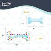 image:imageHuxley amp Kent Funny Dog Toy wSqueaker  Birthday Power Plush Squeaky Dog Toys for Small Medium amp Large Dogs  Soft Stuffed Animal for Indoor Play amp Fetch  Funfetti Cake SmallIts My Barkday Bone