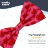 image:imageHuxley amp Kent Pet Bow Tie for Dogs amp Cats  Birthday Adjustable Hook amp Loop Collar Accessory  Cute amp Comfortable for Holidays amp Celebrations  Superstar SmallMy Puppy Love
