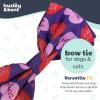image:imageHuxley amp Kent Pet Bow Tie for Dogs amp Cats  Birthday Adjustable Hook amp Loop Collar Accessory  Cute amp Comfortable for Holidays amp Celebrations  Superstar SmallConvo Hearts