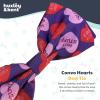 image:imageHuxley amp Kent Pet Bow Tie for Dogs amp Cats  Birthday Adjustable Hook amp Loop Collar Accessory  Cute amp Comfortable for Holidays amp Celebrations  Superstar SmallConvo Hearts