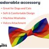 image:imageHuxley amp Kent Pet Bow Tie for Dogs amp Cats  PrideTheme Adjustable Hook amp Loop Collar Accessory  Cute amp Comfortable for Holidays amp Celebrations  Pride Equality ExtraLargeEquality