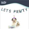 image:imageHuxley amp Kent Pet Celebration Banner  Lets Pawty Party Decoration for Dogs amp Cats  Reusable Sign Decor for Pet Birthdays Gotcha Days amp Special Occasions  Lets Pawty Banner Iridescent