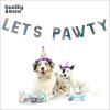 image:imageHuxley amp Kent Pet Celebration Banner  Lets Pawty Party Decoration for Dogs amp Cats  Reusable Sign Decor for Pet Birthdays Gotcha Days amp Special Occasions  Lets Pawty Banner Iridescent