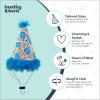 image:imageHuxley amp Kent Pet Party Hat for Dogs amp Cats  Fun Birthday Hat with SnugFit Adjustable Straps  Comfy Pet Costume Accessory for Parties Gotcha Days amp Celebrations  Blue SmallHappy Got Me Day