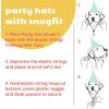 image:imageHuxley amp Kent Pet Party Hat for Dogs amp Cats  Fun Birthday Hat with SnugFit Adjustable Straps  Comfy Pet Costume Accessory for Parties Gotcha Days amp Celebrations  Blue SmallHappy Got Me Day