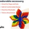 image:imageHuxley amp Kent Pet Pinwheel  Equality Small  Pride Collar Accessory for DogsCats  Fun Comfortable amp Adjustable Pet AccessoryEquality