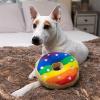 image:imageHuxley amp Kent for Dogs  Fuzzy Soft Seltzer Large  Pride Funny Dog Toy  Power Plush Dog Toy with Squeaker  Dog Gift  Fun Durable and Safe  HampK Squeaky Dog ToyPride Donut