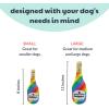 image:imageHuxley amp Kent for Dogs  Fuzzy Soft Seltzer Large  Pride Funny Dog Toy  Power Plush Dog Toy with Squeaker  Dog Gift  Fun Durable and Safe  HampK Squeaky Dog ToyBubbling with Pride Chompagne