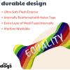 image:imageHuxley amp Kent for Dogs  Fuzzy Soft Seltzer Large  Pride Funny Dog Toy  Power Plush Dog Toy with Squeaker  Dog Gift  Fun Durable and Safe  HampK Squeaky Dog ToyPride Equality Bone