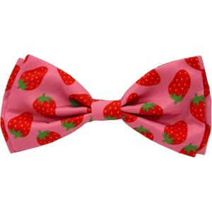 image:imageHuxley amp Kent Bow Tie for Dogs and Cats Happy Barkday SmallStrawberries