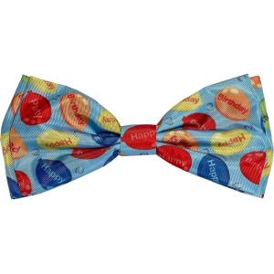 image:imageHuxley amp Kent Pet Bow Tie for Dogs amp Cats  Birthday Adjustable Hook amp Loop Collar Accessory  Cute amp Comfortable for Holidays amp Celebrations  Superstar SmallParty Time Blue