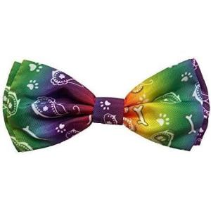 image:imageHuxley amp Kent Pet Bow Tie for Dogs amp Cats  PrideTheme Adjustable Hook amp Loop Collar Accessory  Cute amp Comfortable for Holidays amp Celebrations  Pride Equality ExtraLargeBoneDana Multi